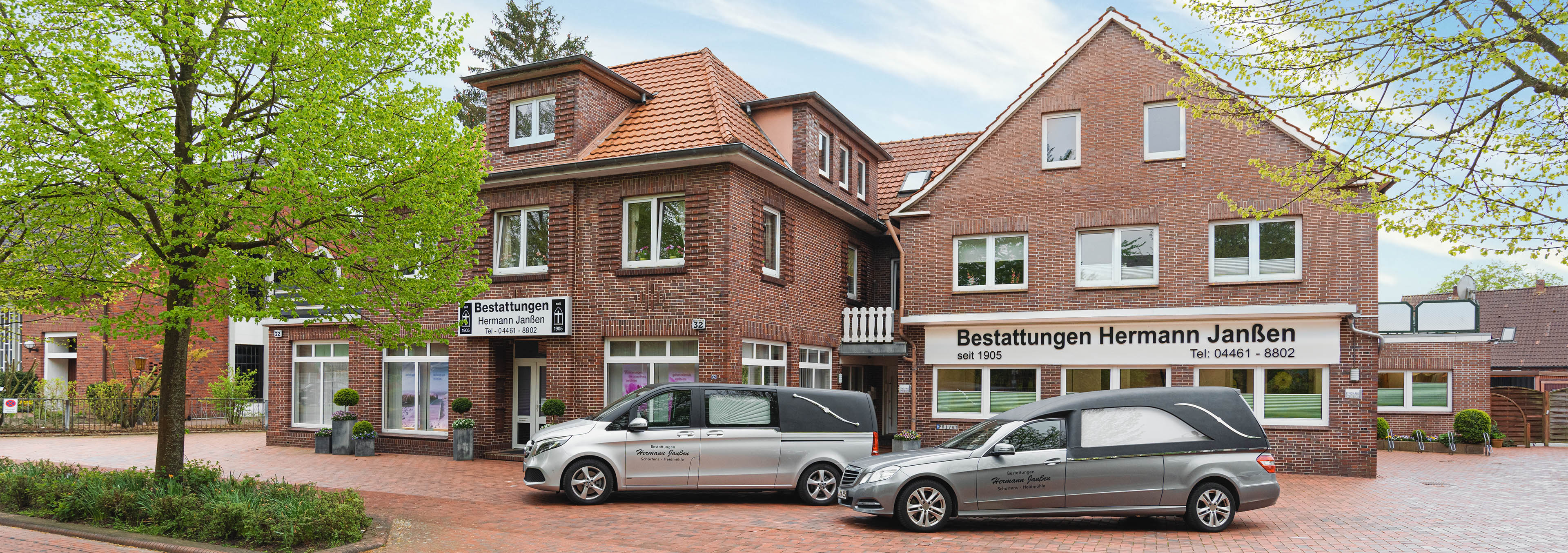 Außenansicht Oldenburger Straße 32, 26419 Schortens - Banner